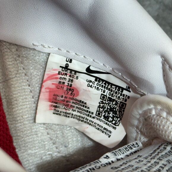 Nike Classic Cortez Shoes Women 9 White Forrest Gump Long Distance Running Train - Picture 10 of 16